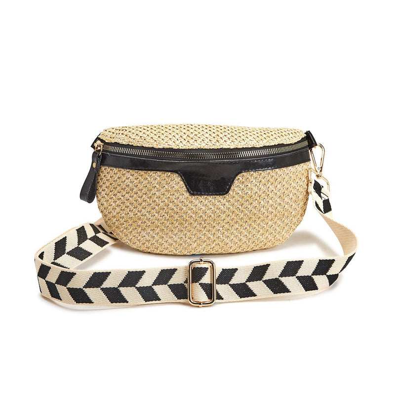 Two's Company Crossbody Sling Bag with Removable Strap