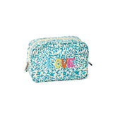 "Feel The Love" Cosmetic Bag (Multiple Size Options)