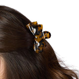 Tortoise Twist Set of Two Claw Clips in a Bow Shape