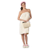 Bow Headband and Wrap Towel Set (Two Color Options)