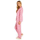 Pink Monkey Print Pink Pajamas (Multiple Size Options)