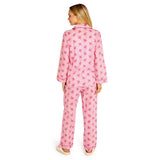 Pink Monkey Print Pink Pajamas (Multiple Size Options)