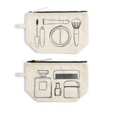 Sketch Motif Pouch (Two Style Options)