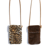 Faux Fur Cross Body Bag