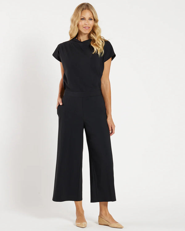 Jude Connally Lolly Pant in Black Lightweight Jude Cloth