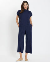 Jude Connally Lolly Pant in Lightweight Navy Jude Cloth