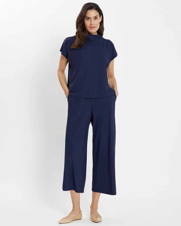 Jude Connally Lolly Pant in Lightweight Navy Jude Cloth