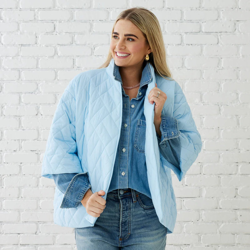 Penny Puffer in Light Blue