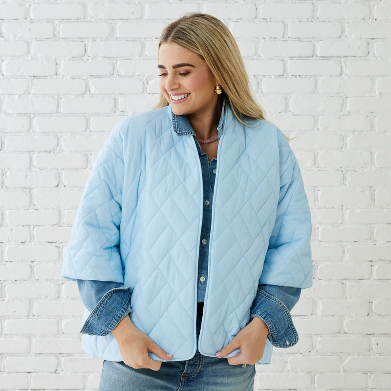 Penny Puffer in Light Blue
