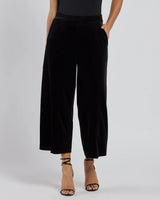 Jude Connally Lolly Pant in Black Stretch Velvet