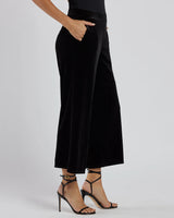 Jude Connally Lolly Pant in Black Stretch Velvet
