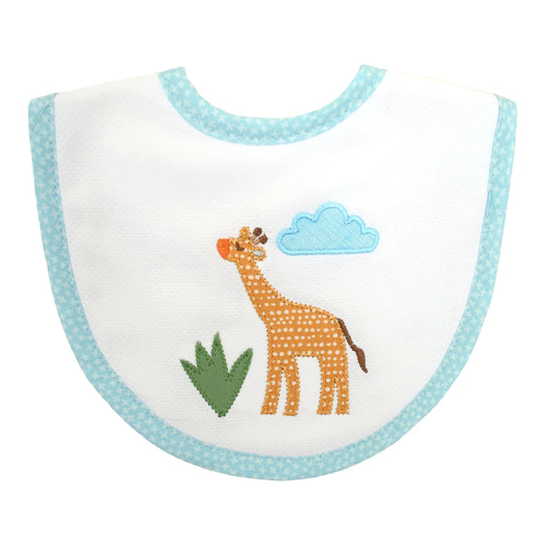 3 Martha's Giraffe Medium Bib