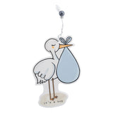 Stork Flat Ornament (Boy or Girl Option)