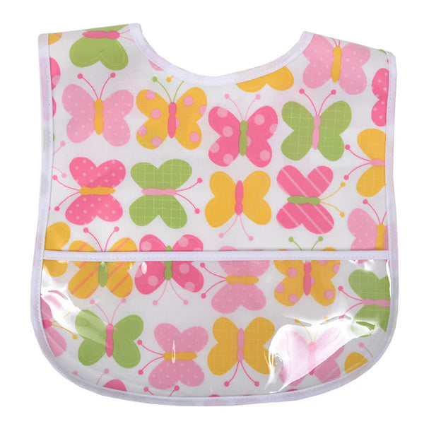 3 Martha's Laminated Bib Butterfly Kisses