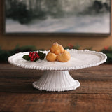 Beatriz Ball VIDA Alegria Pedestal Cake Plate White