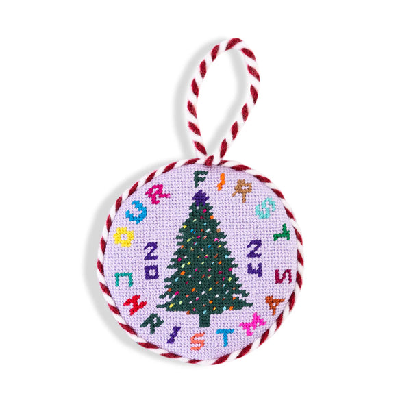 Needlepoint Our 1st Christmas Ornament - Furbish