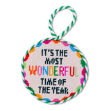 Furbish Wonderful Time - Needlepoint Ornament