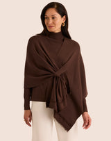 Mabel Tab Fringe Wrap (Multiple Color Options)