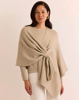 Tobi Shimmer Tab Wrap in Matte Gold Shimmer