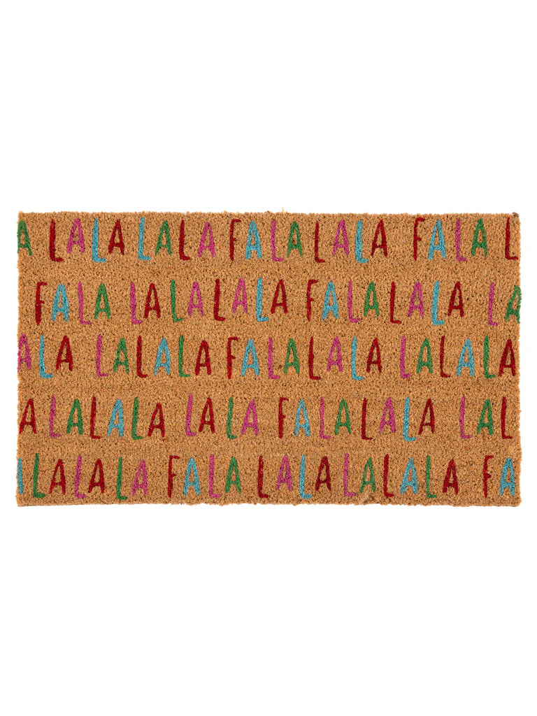 "Fa La La" Doormat