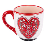 Love Is All You Need Vintage Heart Mug