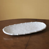 Beatriz Ball VIDA Bamboo Medium Oval Platter (White)