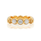 Capucine De Wulf Berry Gem Ring in Mother of Pearl