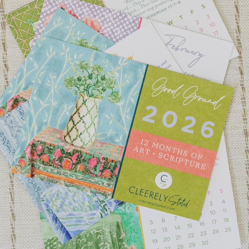 Cleerely Stated 2026 Calendar Refill