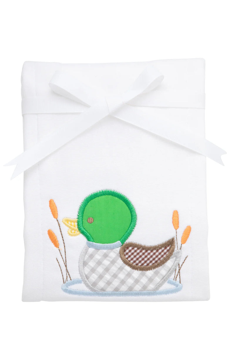 3 Marthas Applique Burp Cloth (Multiple Style Options)