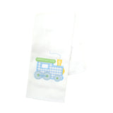 3 Marthas Train Burp Cloth