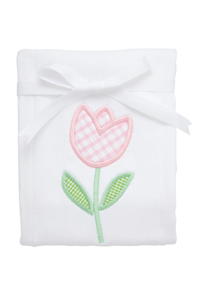 3 Marthas Applique Burp Cloth (Multiple Style Options)