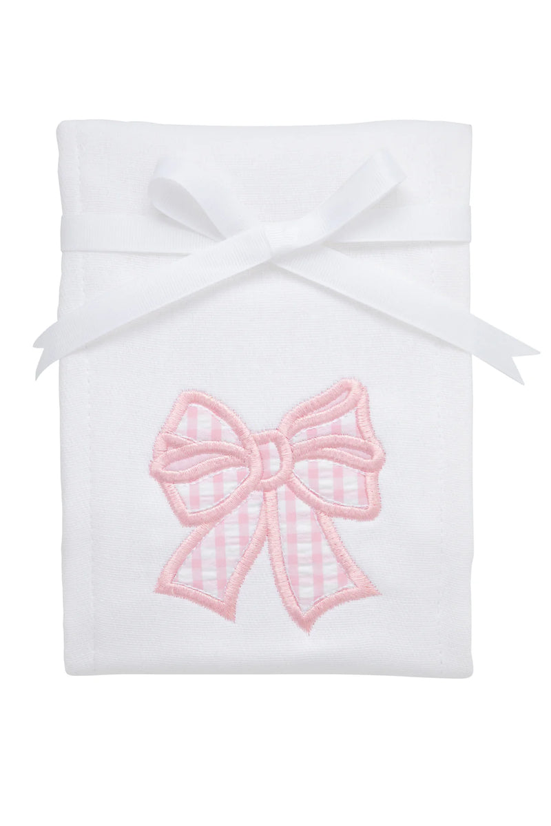 3 Marthas Applique Burp Cloth (Multiple Style Options)