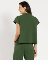 Jude Connally Tillie Top in Loden Green