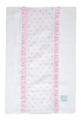 3 Martha's Bow Fancy Fabric Burp Cloth