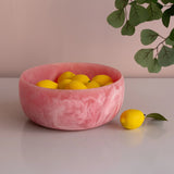 Beatriz Ball RESIN Sorbet Large Round Bowl Raspberry