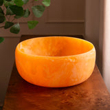 Beatriz Ball RESIN Sorbet Large Round Bowl Tangerine