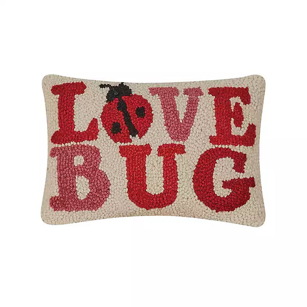 "Love Bug" Needlepoint Pillow