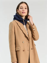 Vilagallo Camel Wool Coat