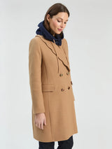 Vilagallo Camel Wool Coat