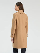 Vilagallo Camel Wool Coat