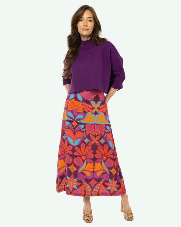 Tiffany Skirt in Purple