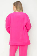 Fredericka Top in Fuchsia