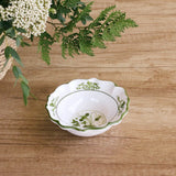 Beatriz Ball VIDA Faenza Mini Bowl in Green and White