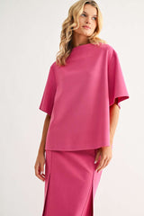 JOH Kristen Top in Pink