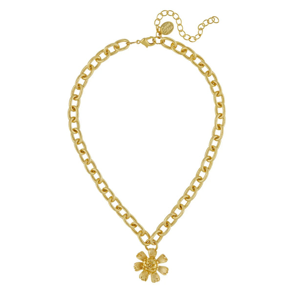 Susan Shaw Buttercup Chain Necklace