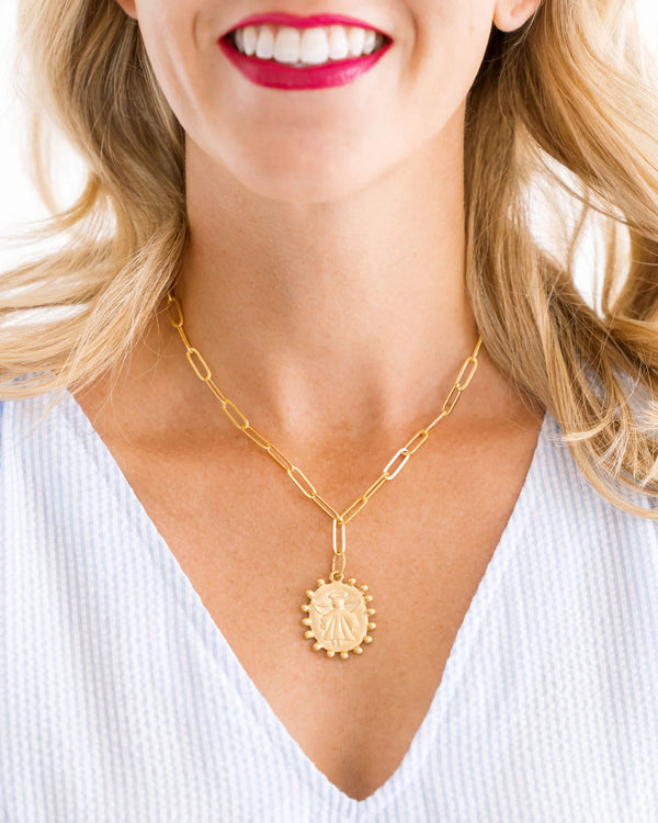 Susan Shaw Angel Necklace