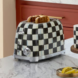MacKenzie Childs Courtly Check 2 Slice Toaster
