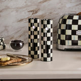Mackenzie Childs Courtly Check Electric Salt and Pepper