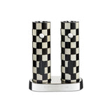 Mackenzie Childs Courtly Check Electric Salt and Pepper