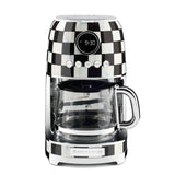 Mackenzie Childs Courtly Check Drip Coffee Maker